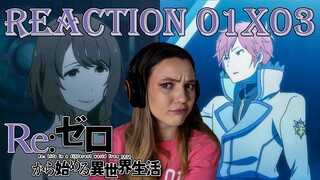 Re:Zero  S1 E03 - "Starting Life from Zero in Another World" Reaction