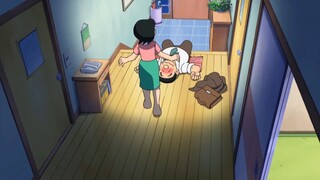 Nobita appears in Shizuka's bedroom at 4am, and a scream reveals the truth behind the timing