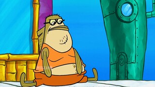 SpongeBob: Squidward has been turned evil, and it is said that it is just because of a flute, Black 