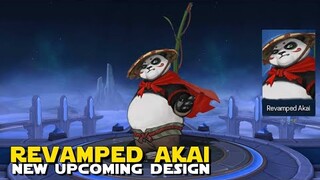 REVAMPED AKAI NEW DESIGN! KUNG FU PANDA? | REMODELED AKAI NEW LOOK | MOBILE LEGENDS UPDATE