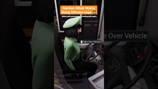 Moment Ganti Supir Bus Simulator#indonesia #bussid #gaming #funny #tiktok #games #shorts #viral #fyp