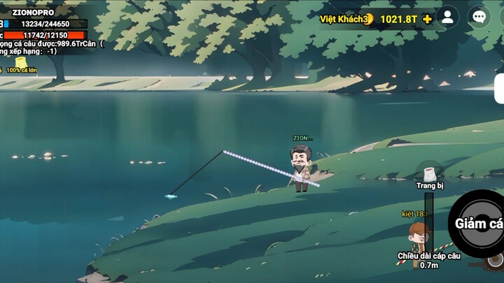 test ông cương trẻ hoá nha ae