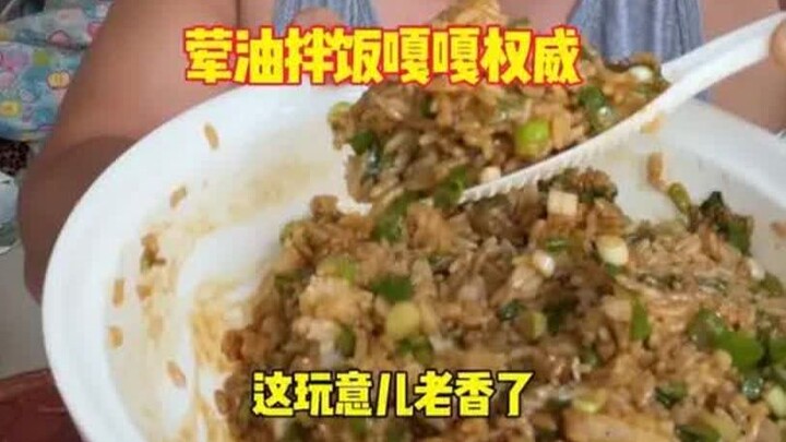 Cơm trộn mỡ heo – món ngon khó cưỡng
