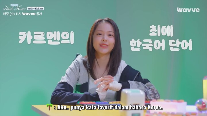 [Sub Indo] Chat Hearts2Hearts Part 1 Behind
