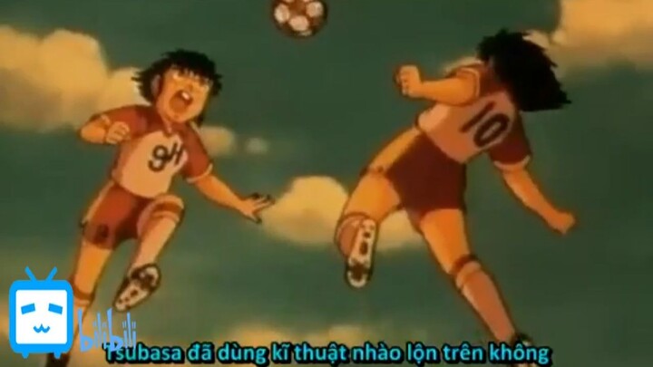 Kỹ thuật nhào lộn trên không của cặp song sinh Tachibana #anime