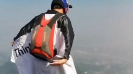 Experience wingsuit flying up close