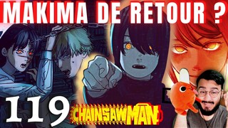 CHAINSAW MAN 119 - NAYUTA NOUVELLE MAKIMA OU PETITE SOEUR JALOUSE ?! DENJI ET ASA - REVIEW MANGA