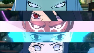 All Dojutsu Users Ultimate & Team Ultimate Jutsus - Naruto Shippuden Ultimate Ninja Storm 4 (60FPS)