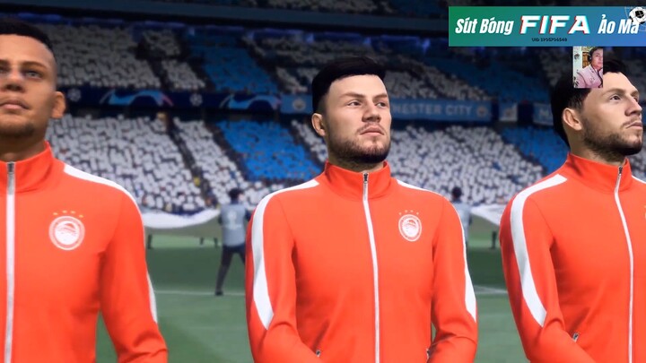 Sút bóng FIFA ảo ma - Trận đấu Manchester City với Olympiakos - UEFA Phần 1 #Gaming #Scholtime