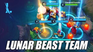 FULL LUNAR BEAST TEAM | WILD RIFT