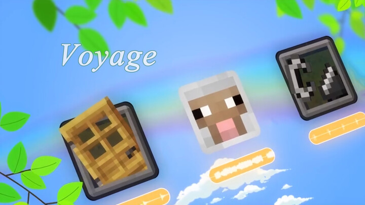 [Nhạc Minecraft] Chơi bài "Voyage" với hiệu ứng âm thanh Minecraft