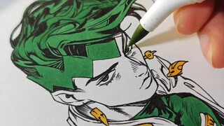 Vẽ một nhân vật nam toàn thân ư? Chắc hẳn là ông lão đến từ vùng Tây Bắc, Kishibe Rohan!
