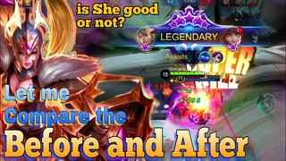 Now she can FLY 😂 new Freya Review | is she better or worst? | Mobile Legends Bang Bang