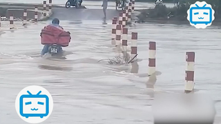 Shipper vì mưu sinh 'BẤT CHẤP NGUY HIỂM' vượt dòng nước 'CHẢY XIẾT' #doisong