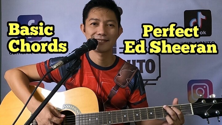 PERFECT BY ED SHEERAN | BASIC GUITAR TUTORIAL FOR BEGINNERS