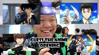 Guess the Anime Opening - COSPLAY MANIA 2019 Day 1