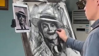 ภาพวาดของฉันเชื่อมโยงสามอาณาจักร #MichaelJackson