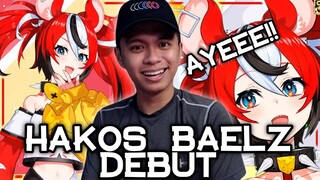 SHE'S WILDIN!! | Hakos Baelz Hololive Debut Reaction