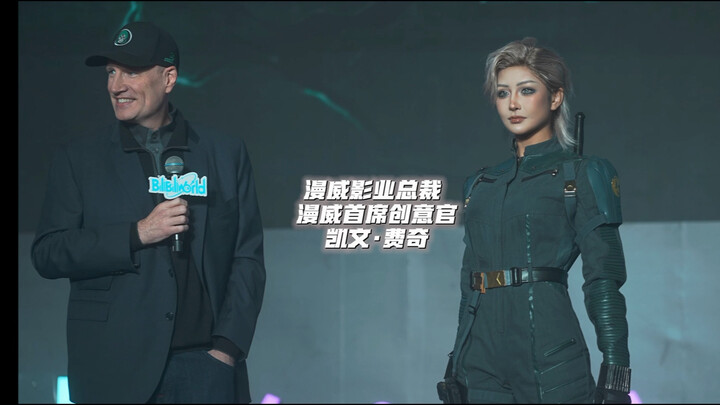 【Yā】Aku ternyata melakukan cosplay Black Widow dan bertemu dengan presiden Marvel, Kevin Feige!