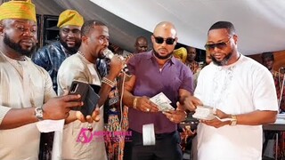 MOMENT LONDON BIG BOYS SHOW LOVE TO KS1 MALAIKA ON STAGE @ MANCHESTER CELEBRITY COUPLE WEDDING PARTY