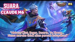 Suara Claude Skin M6 Menyala 🔥