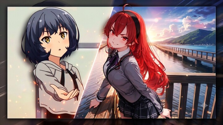 Ketika 2 anime beda universe… tapi dance-nya satu vibe 🔥