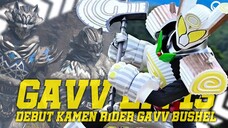 Debut Kamen Rider Gavv Bushel Form VS Kekuatan Penuh Siita & Jiip Stomach Bahas Gavv Episode 13