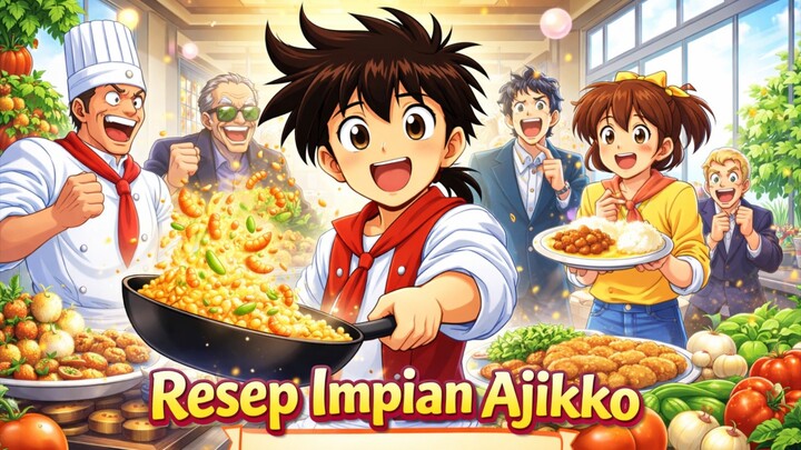 Resep Impian Ajikko | Original Anime Song (Inspired By Mister Ajikko)