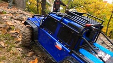 ⚠️RC CAR EXPEDITION⚠️ KRCSKY LES #9 -TRX4 Defender, Blue, rock 3/3