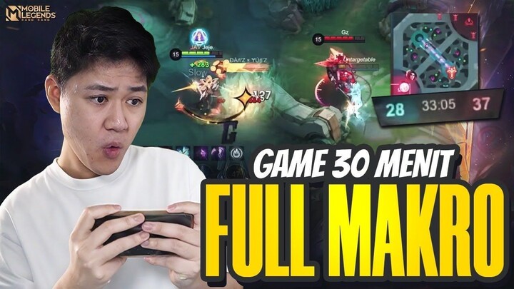 LANCELOT HARD GAME 30 MENIT FULL MAKRO MIKIR KERAS! - Mobile Legends