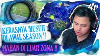 Kerasnya Musuh Di Awal Season, Nahan Di Luar Zona !! | PUBG Mobile Indonesia