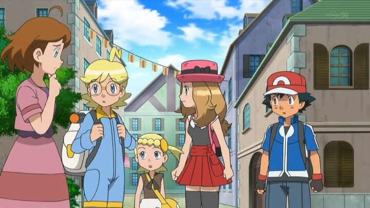 Pokémon XY - Tập 822: Tỉnh giấc Kabigon! Hãy đấu một trận tại cung điện Parfum!