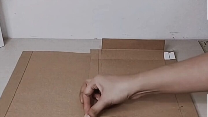 ทำกล่องกระดาษห่อของขวัญแบบฝาพับง่ายๆ