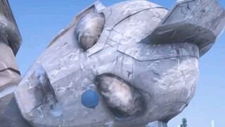 Ultraman was petrified