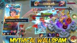 FANNY MONTAGE IN MYTHICAL GLORY TIER | WALLSPAM AND FREESTYLE KILL ON RANKED? | MLBB