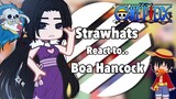 Strawhats React to Boa Hancock || One Piece