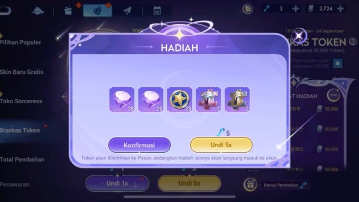 gacha yg dapet hikmahnya doang