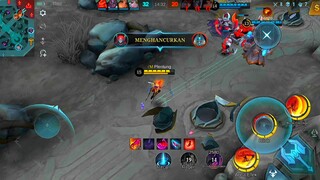 serunya bermain Fanny darat🕺