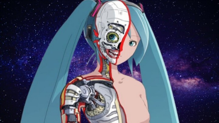 Robot girl Hatsune dissects the internal structure~