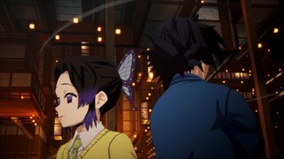 鬼灭之刃义勇在无限城给各个女生上课的反应 没有被讨厌！！！