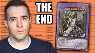 BANLIST - The End Of Yugioh Is Here