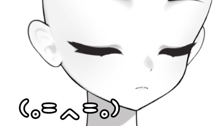 【live2d fragment】Share the split of a little bald head