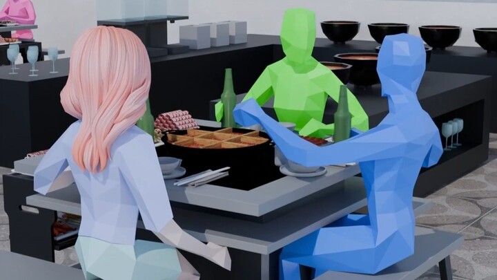 I’ve seen “making friends easily,” but what’s this “self-proclaimed green” all about?