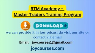 RTM Academy – Master Traders Training Program