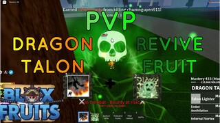 Những lần shiba pvp combo revive fruit+dragon talon và cái kết