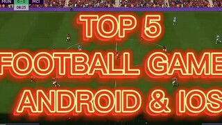 Top 5 football games Android & IOS #GamePasNatal #footballgames #gameemo