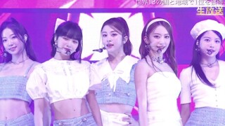 LESSERAFIM 7.2日本THE MUSIC生放送FEARLESS舞台