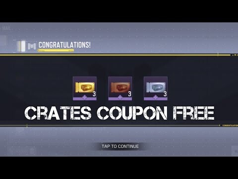 Crates Coupon Redeem Code | Garena Only