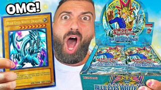 Yugioh's $5,000 Blue Eyes White Dragon Box Reprinted 25 Years Later!