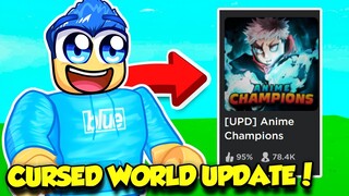 I Got THE RAREST MYTHICAL In Anime Champions Simulator UPDATE 1!